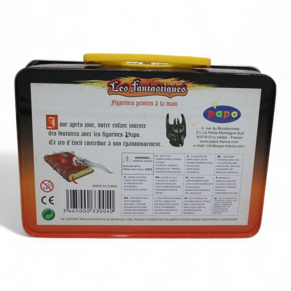 Papo Mini Les Fantastiques Fantasy Figures In Tin Carry Case - Picture 4 of 7